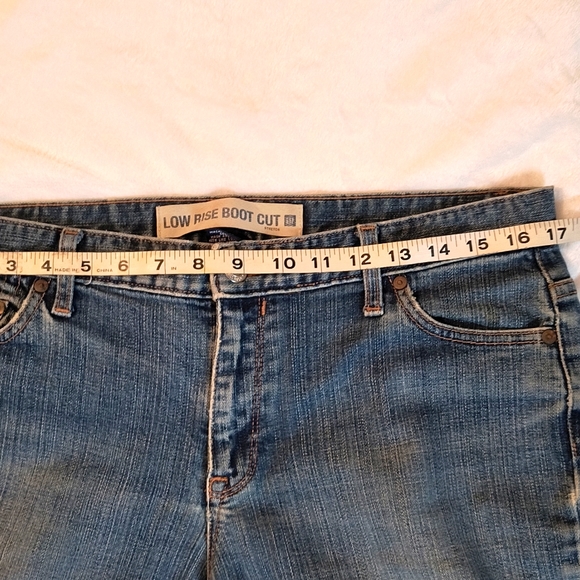 Gap low rise bootcut stretch denim jeans - Picture 10 of 14